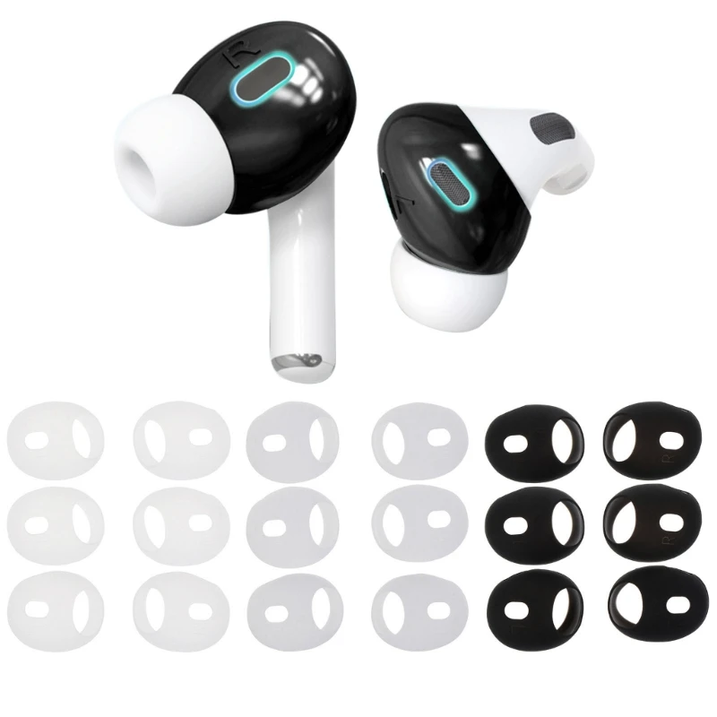 

6 шт., силиконовые вкладыши для наушников Airpods Pro 2
