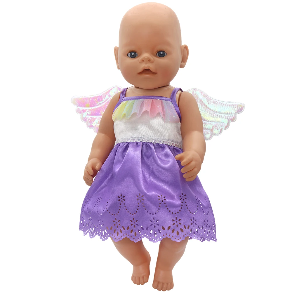 New Fashion Doll Jump Suit For 17-18 Inch Baby Newborn Cute 43cm Accessories Pajamas Festival Birthday Gift