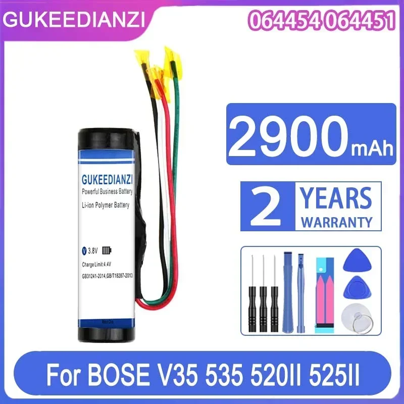 Сменный аккумулятор GUKEEDIANZI 064454 064451 2900 мАч для BOSE V35 535 520II 525II 535II T20 серии