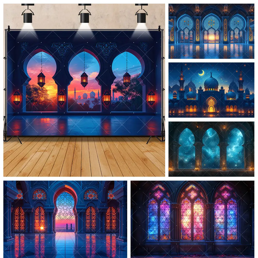 Церковь Витражи Окно Взрослые Свадьба Дети День Рождения Фон На Заказ Фотография