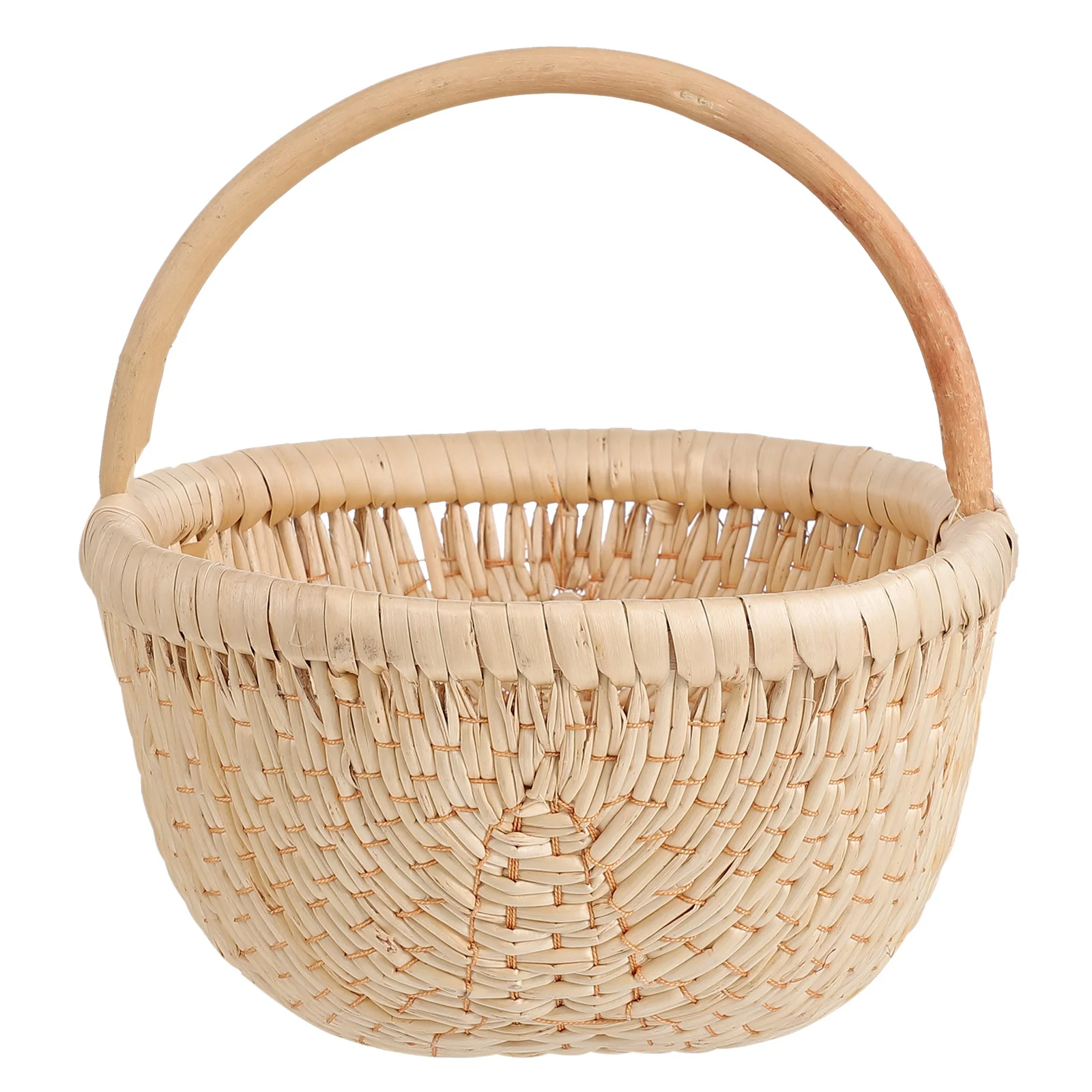 

Basket Flower Wedding Rattan Baskets Wicker Storage Woven Candy Girl Petal Picnic Serving Bridal Ceremony Gift Fruit Bread