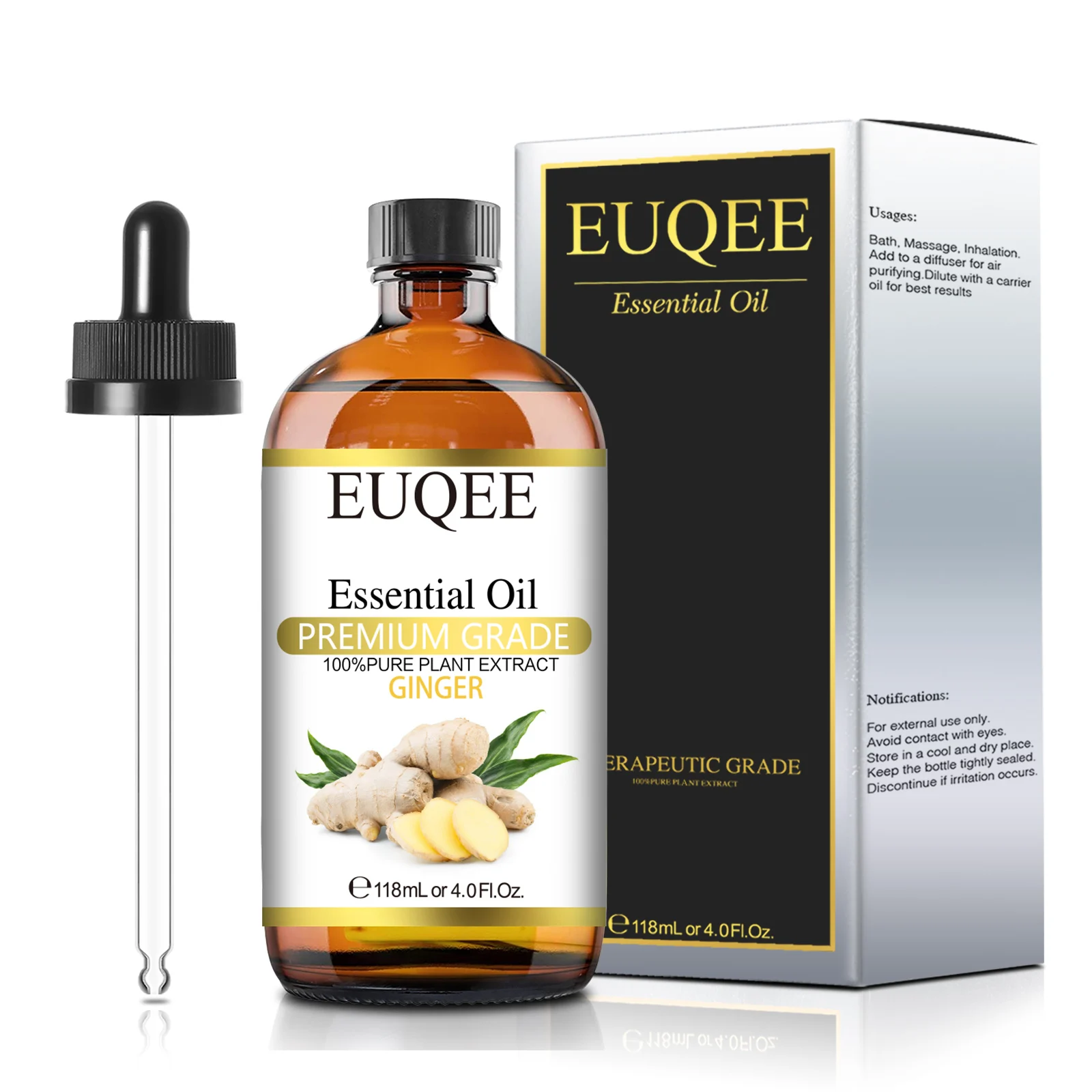 EUQEE 118ML Essential Oil For Humidifier Diffuser Neroli Ginger Lavender Eucalyptus Aroma Oils,SPA Massage,Hair Care,DIY Soap
EUQEE 118ML Essential Oil For Humidifier Diffuser Neroli Ginger Lavender Eucalyptus Aroma Oils,SPA Massage,Hair Care,DIY Soap
