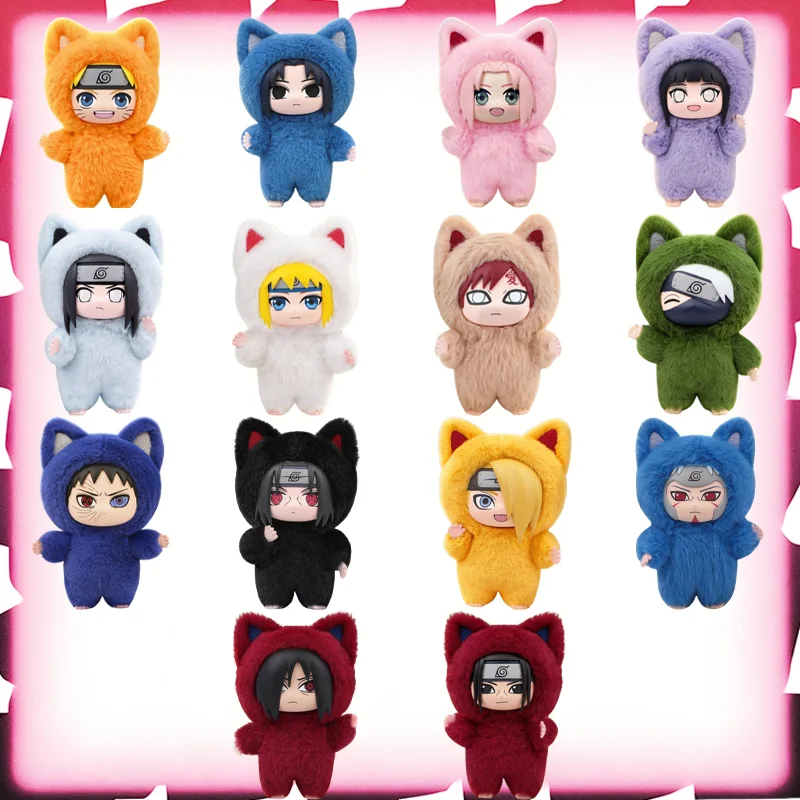 Фото Абсолютно новая, оригинальная, в наличии: коллекционная фигурка EAKI Naruto Cat Paradise Vinyl Series Vol.3 из ПВХ, 11 см, аниме-фигурка, подарок на день рождения №1