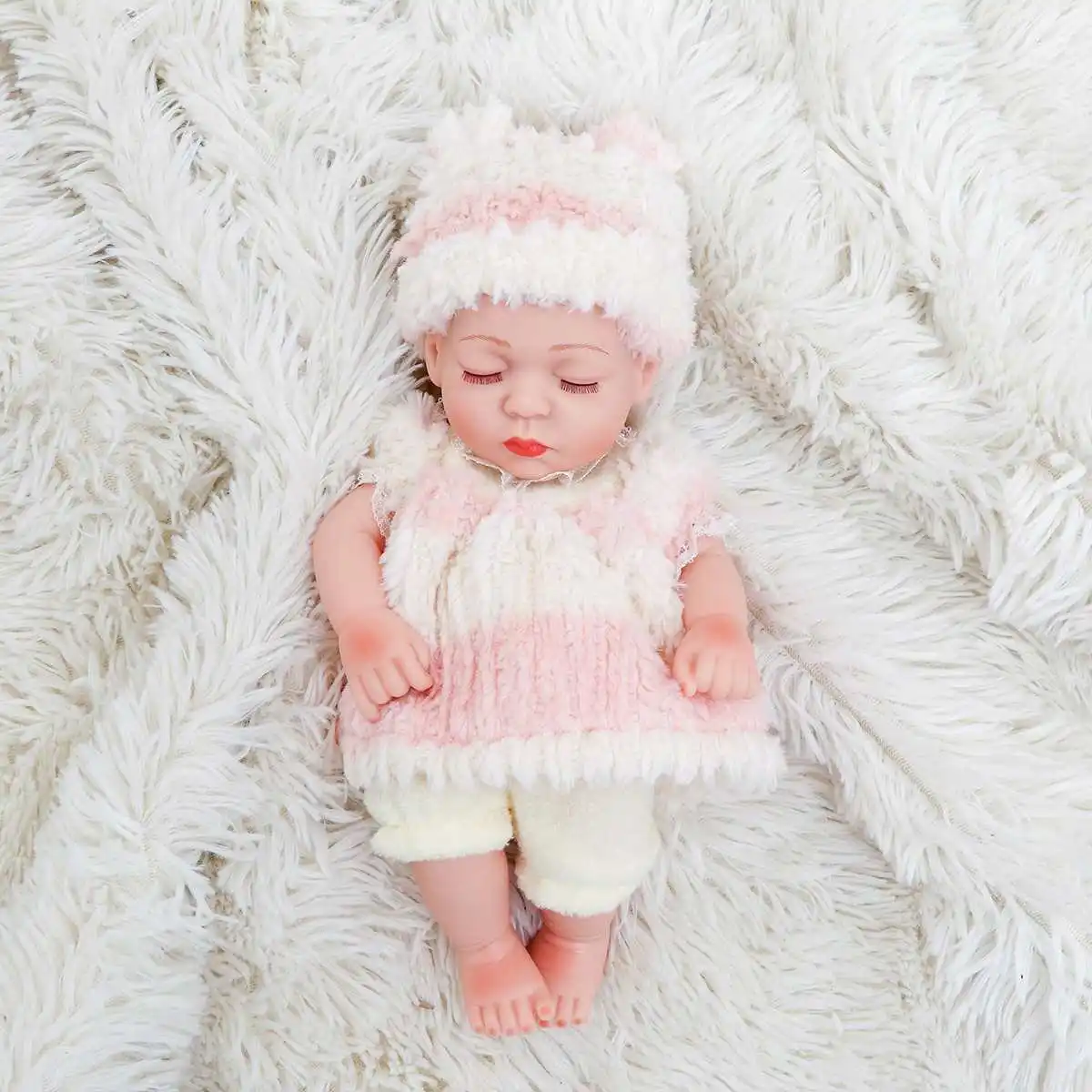 

Силиконовая виниловая кукла для новорожденных, 30 см