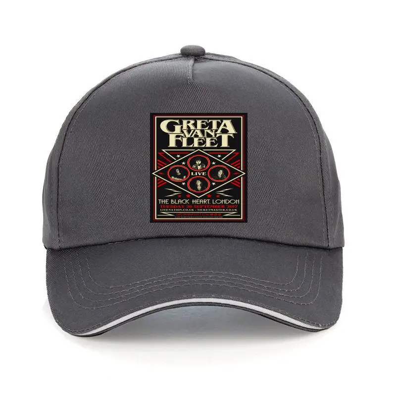 

Gorra de béisbol personalizada para hombre, gorro de estilo Greta Van Fleet Tour, nueva
