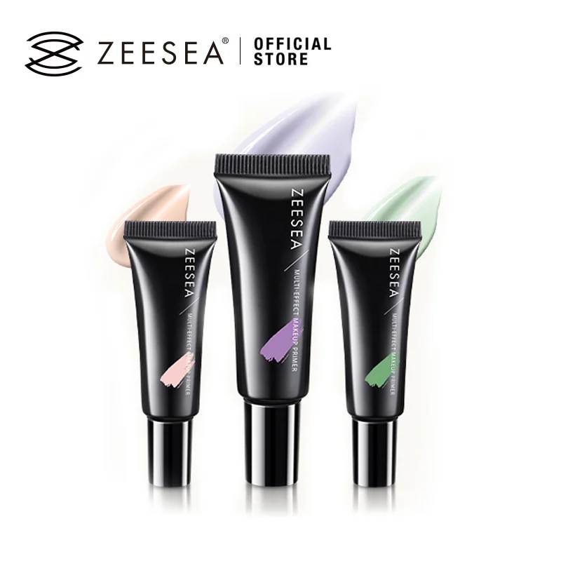 ZEESEA Primer Make Up Base Whitening Moisturizing Brightening Concealer Oil Control Tone-up Cream 3 Color 10g