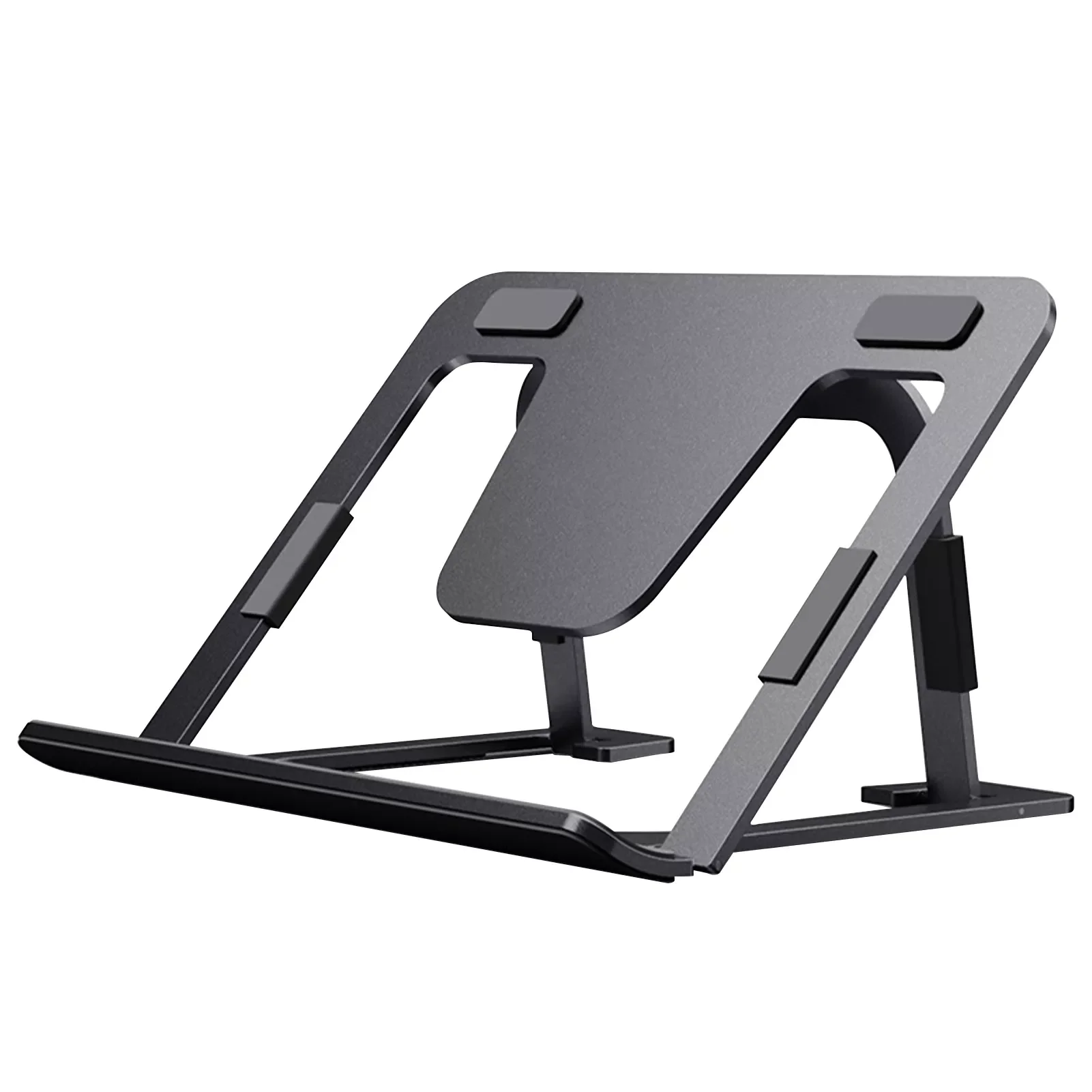 Laptop Stand For Desk 8 Angles Adjustable Portable Laptop Riser Folding Ergonomic Laptop Stand For Desk 8-Levels Angles