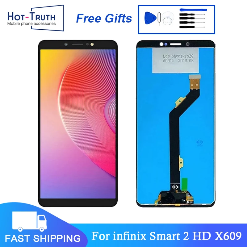 

6.0" LCD For Infinix Smart 2 HD X609 Display Touch Screen Digitizer Assembly Replacement For Infinix X609 Display X609B