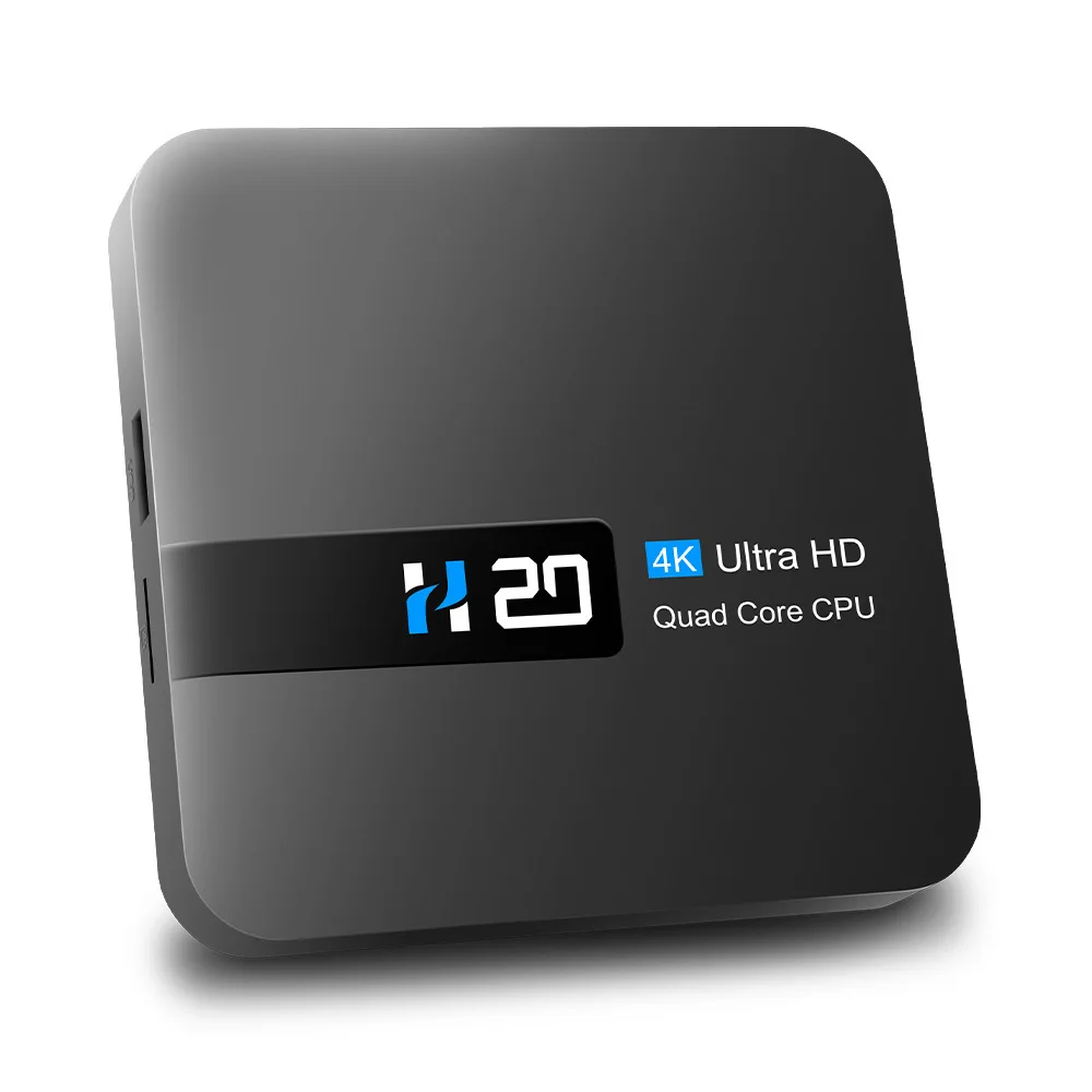 

H20 Smart Android TV Box Top Android TV Box с 2 + 16 Гб 4K HD TV Box Android 10,0