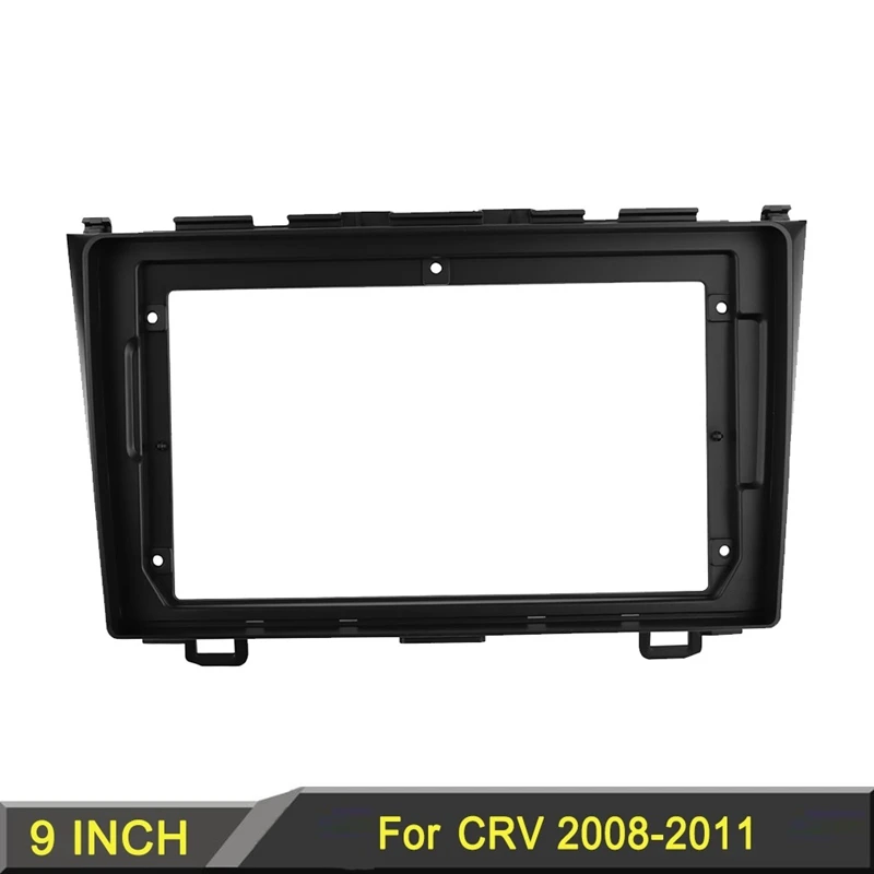 

Car Radio Fascias for Honda CRV CR-V 2008-2011 9 Inch Stereo Panel Dashboard Kit Refitting Installation Frame