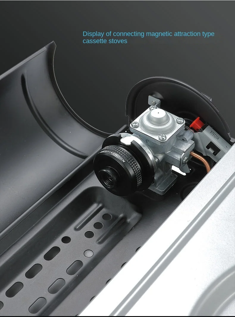 Наружный черный магнитный конвертер для газовой канистры Campingmoon аксессуары