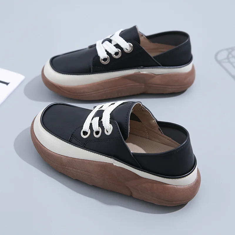 

New Women Platform Shoes Casual Shoes Woman Fashion Sneakers Platform Woman Vulcanize Shoes Ladies Loafers Shoes Female Student