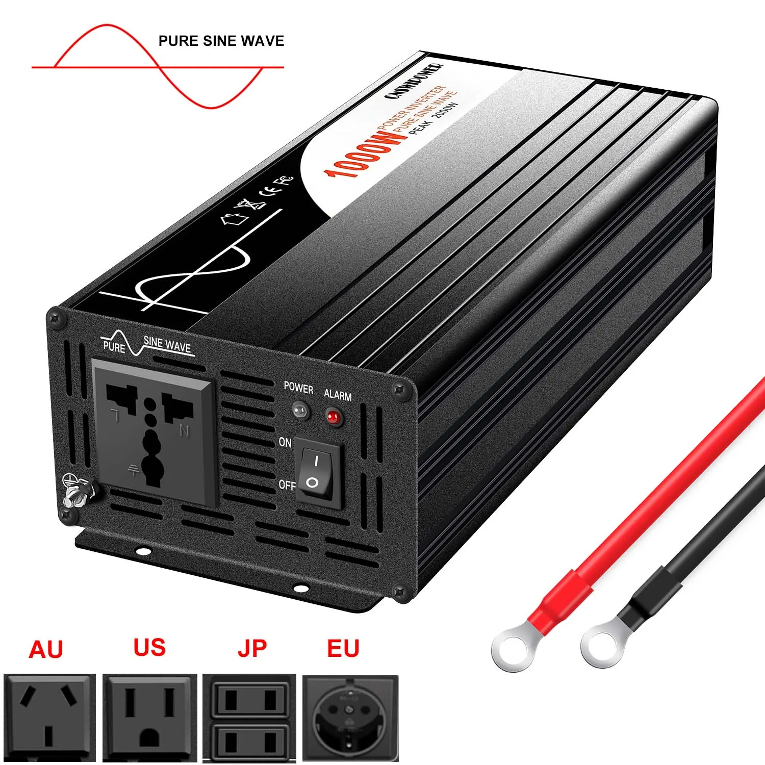 1000W pure sine wave inverter 12v 220v solar power micro inv