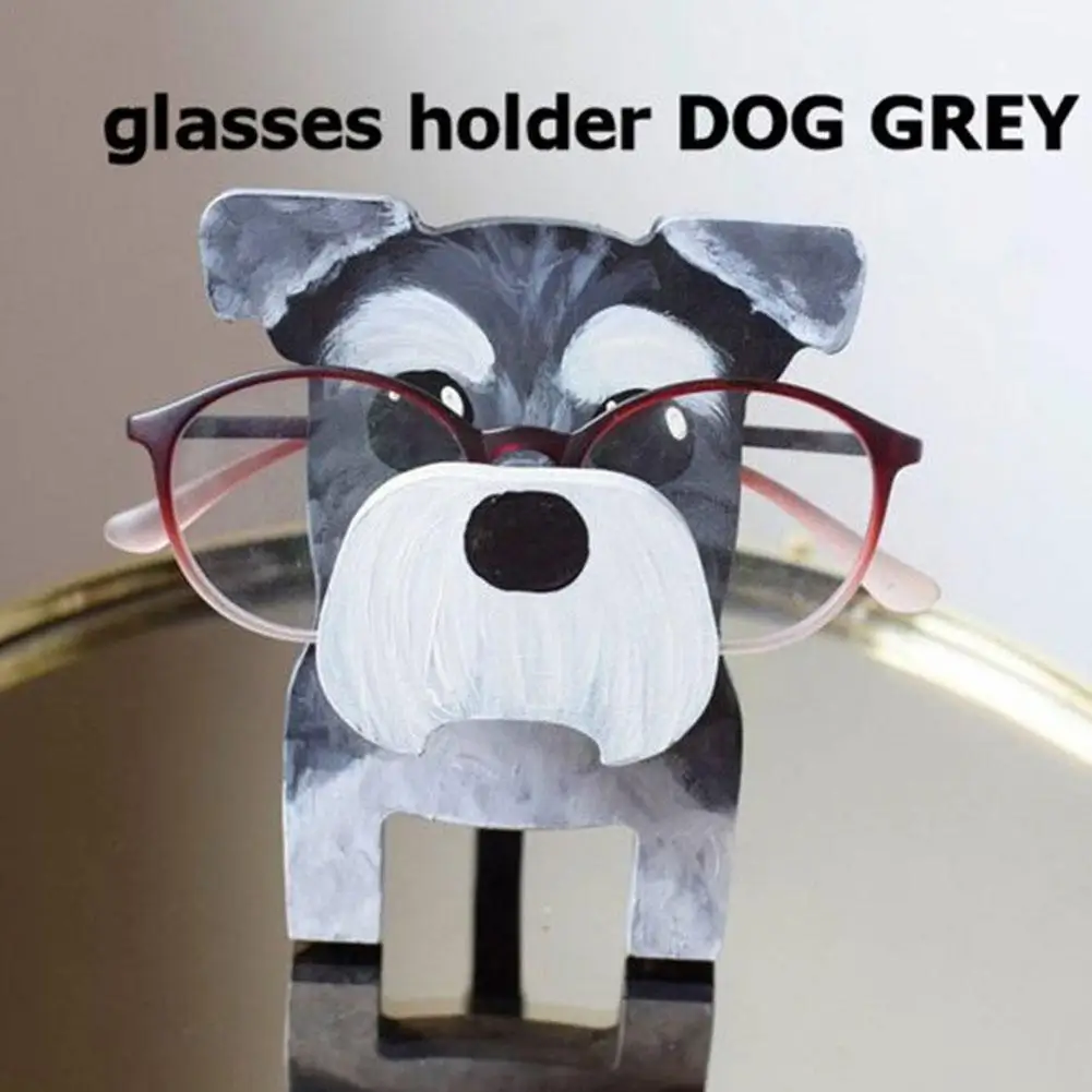 

Cute Creative Animal Glasses Holder 1Pc Wooden Animal Frame Desktop Office Glasses Home Decoration Shaped F6E2