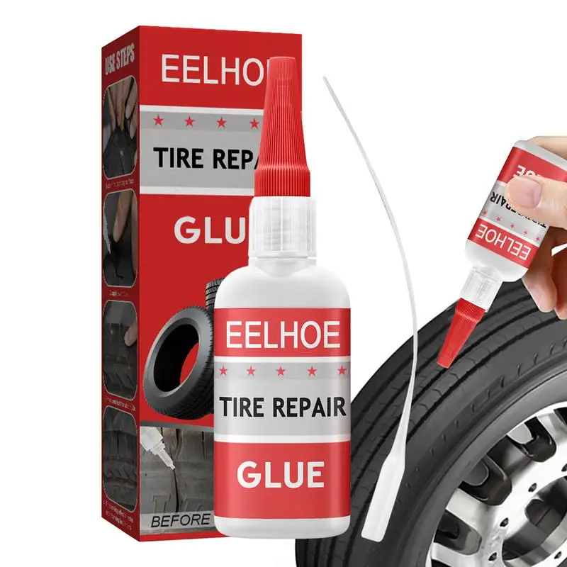 

Tire Repair Glue Universal Powerful Strong Adhesive Sealant Cement Liquid Wear Resistant Rubber Non Corrosive Adhesive Glue