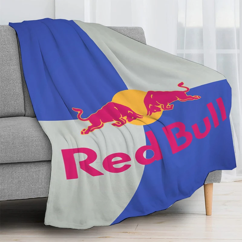 Red Bad Bull Fluffy Soft Blankets for Winter Nap Blanket Boho Home Decor Bedroom Decoration Bedspread on the Bed Throw Fleece