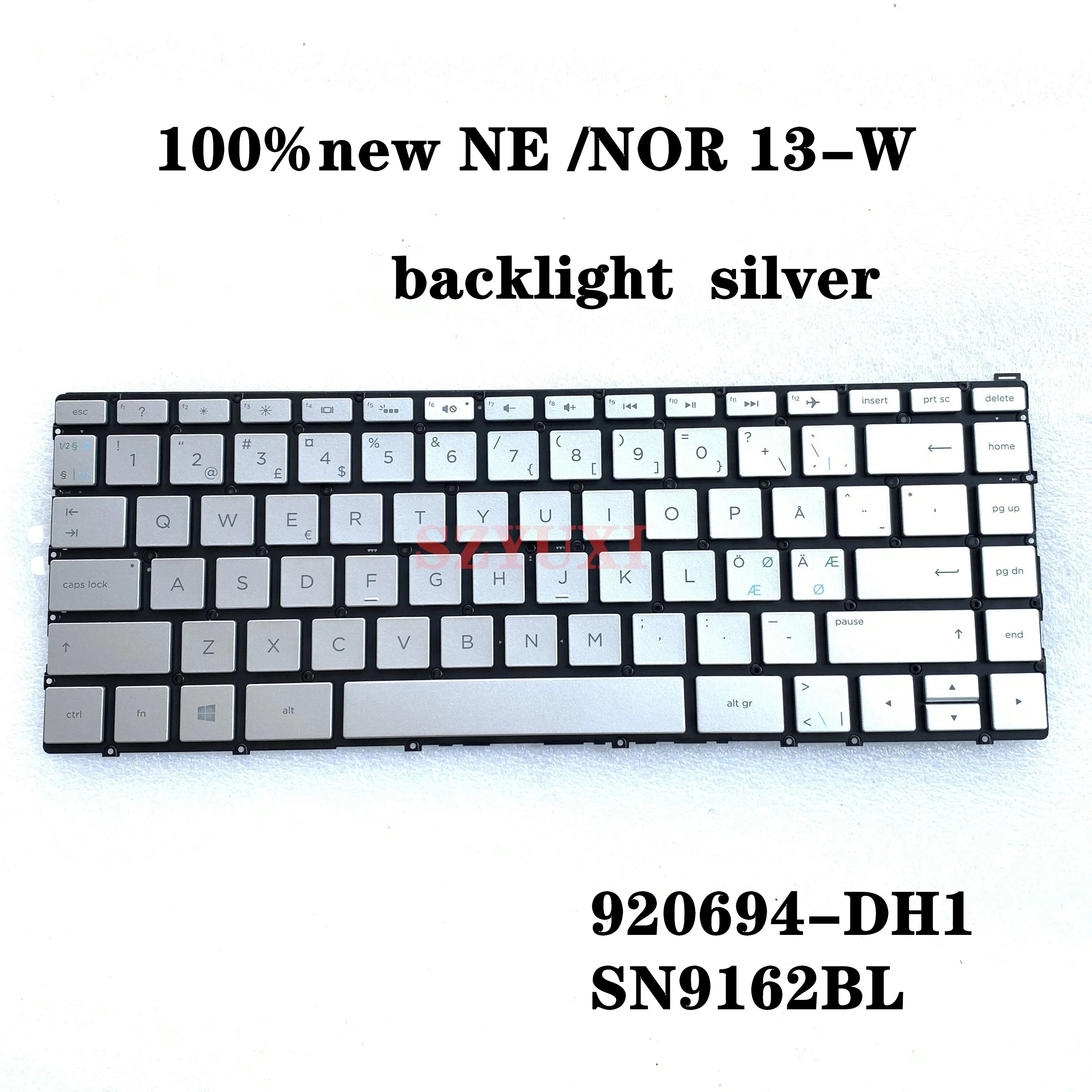 

Новая клавиатура NE NOR для ноутбука HP X360 13-W 13-AP 13-AC 13-AN 13-AG 13-AD 13-AF AQ AH с подсветкой SN9162BL1 920694-DH1