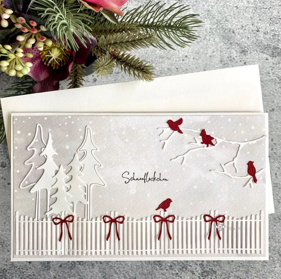 Новый бант украшения металлические трафареты DIY бумага для