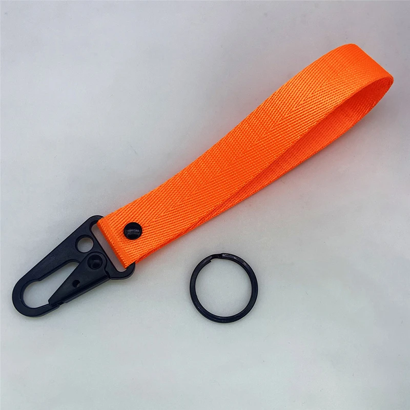 

Универсальный автомобильный брелок, шнурок, подвесной ремень с металлическим держателем для ключей, брелок для ключей для JDM автомобиля, мотоцикла, брелок для ключей