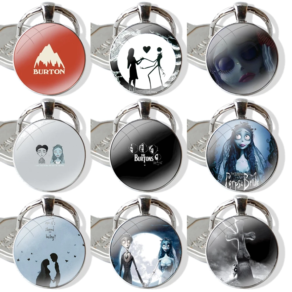 

Брелок с подвеской в виде трупа невесты Тима Бёртона