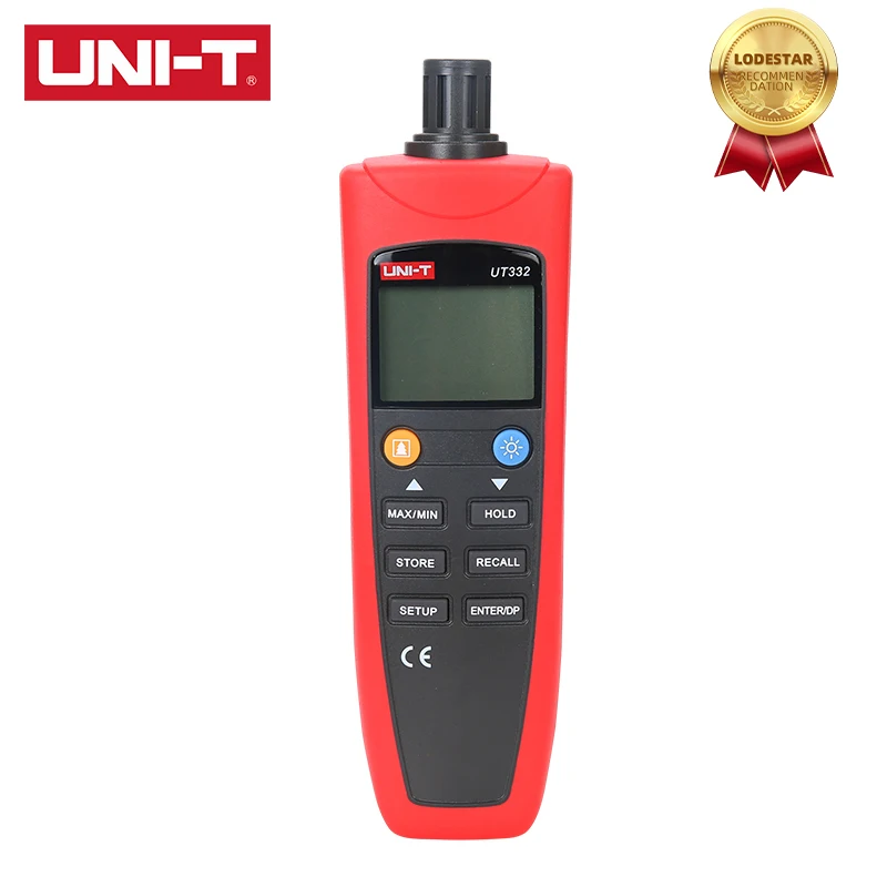 

UNI-T UT331/UT332 Temperature Humidity Meter ℃/℉Selectable Display temperature humidity dew point temperature selection together