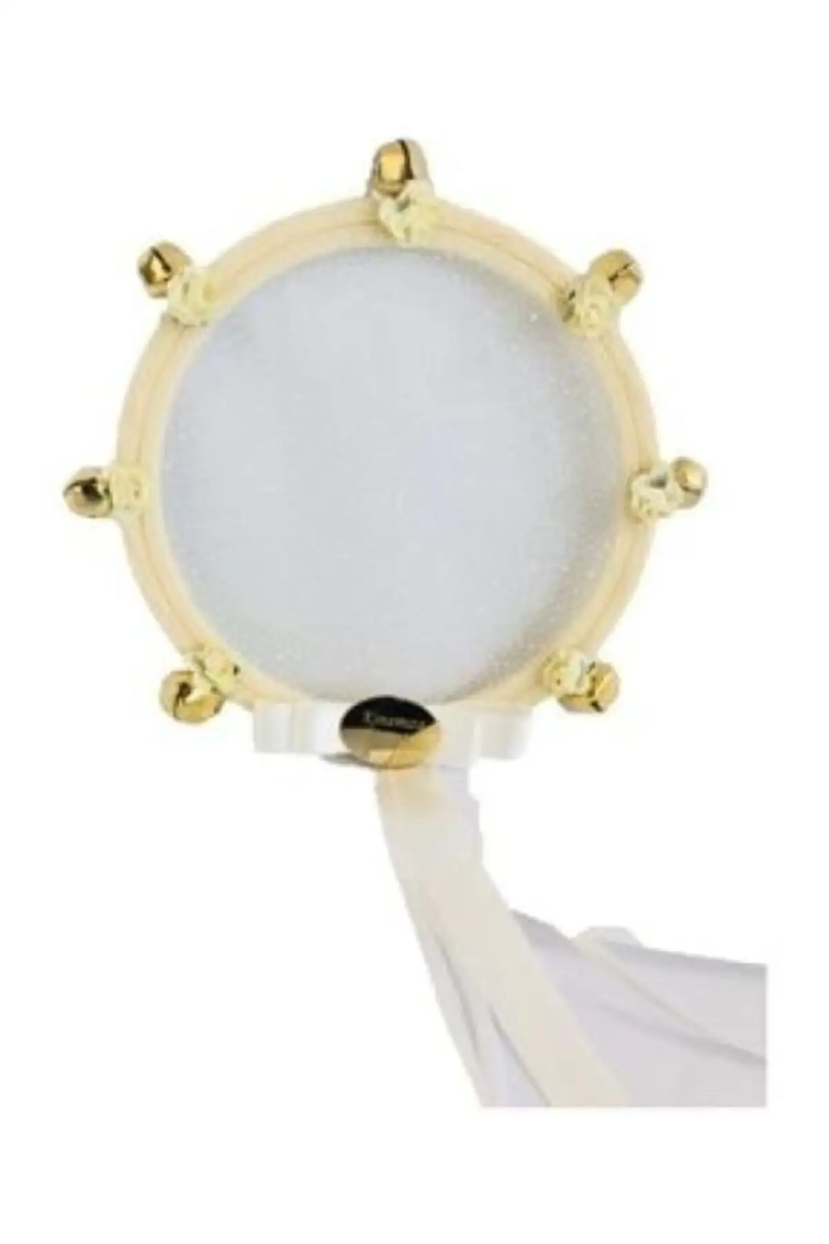 

Bridal Tambourine Ruched Cream-Colored Zilli henna bride veil welon