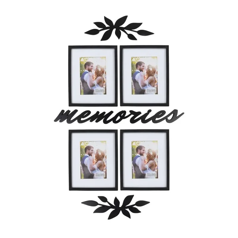 

7-Opening 5 x 7 Black Collage Picture Frame 7 Count