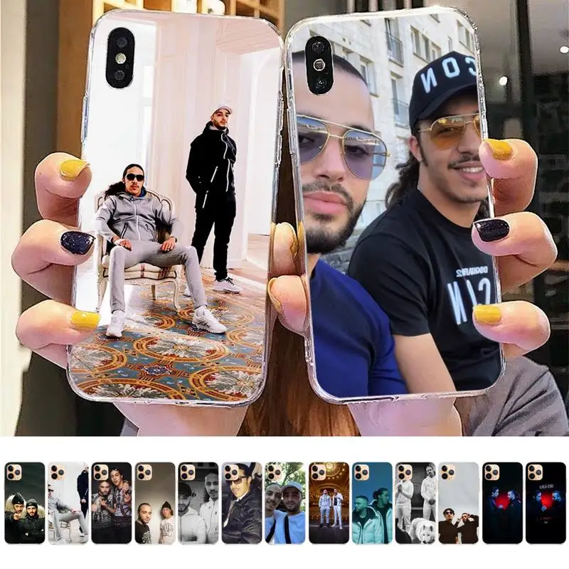 

MaiYaCa Djadja & Dinaz French rapper Phone Case for iPhone 11 12 13 mini pro XS MAX 8 7 6 6S Plus X 5S SE 2020 XR cover