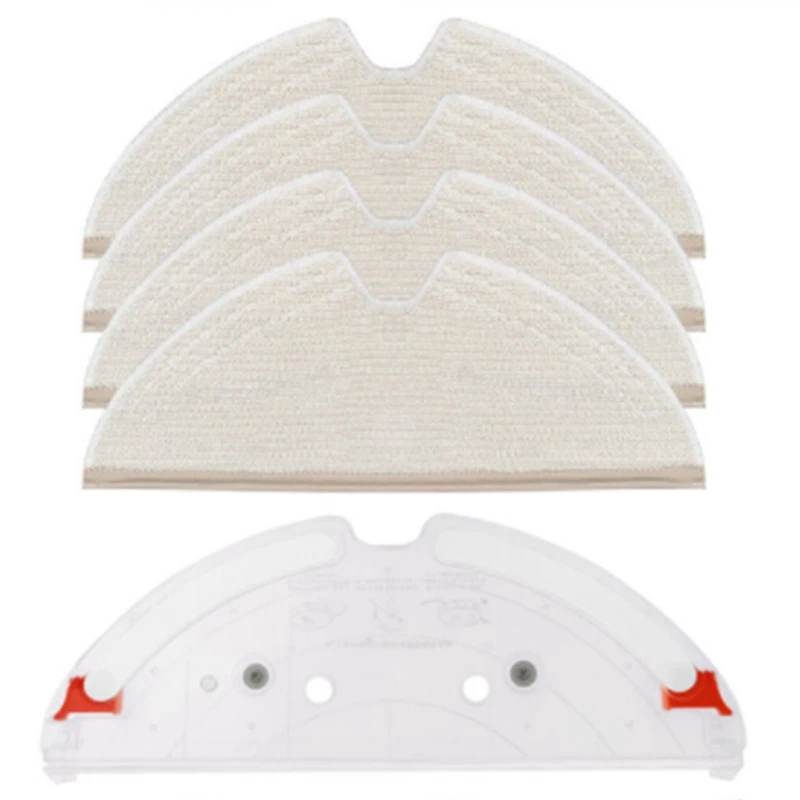 

Mop Cloth Mount Holder And Mop Rag Replacement For Xiaomi Roborock Q7 Max+/ Roborock T8 Robot Vacuum Cleaner Spare Parts