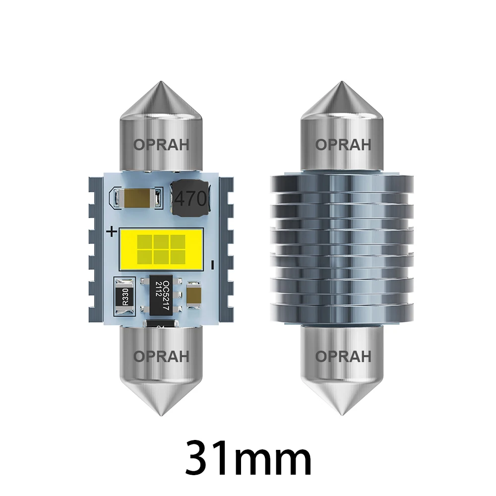 

Автомобильные светодиодные фонари высокой мощности Canbus C10W C5W Festoon 31 мм 36 мм 39 мм 41 мм 12 В без ошибок Лампа для чтения внутреннего купола Лампа для номерного знака 6500K Белый