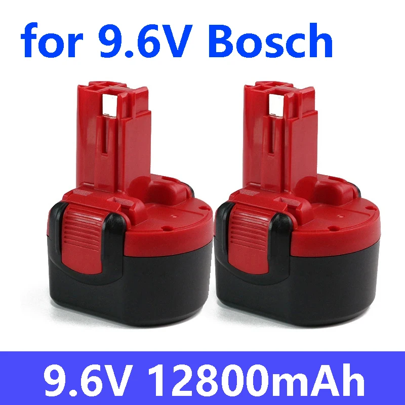 

Bosch-batería recargable NI-MH de alta capacidad, herramientas eléctricas para BAT048 PSR 9,6 BH984 BAT048 BAT119 L50, 9.6 V,128