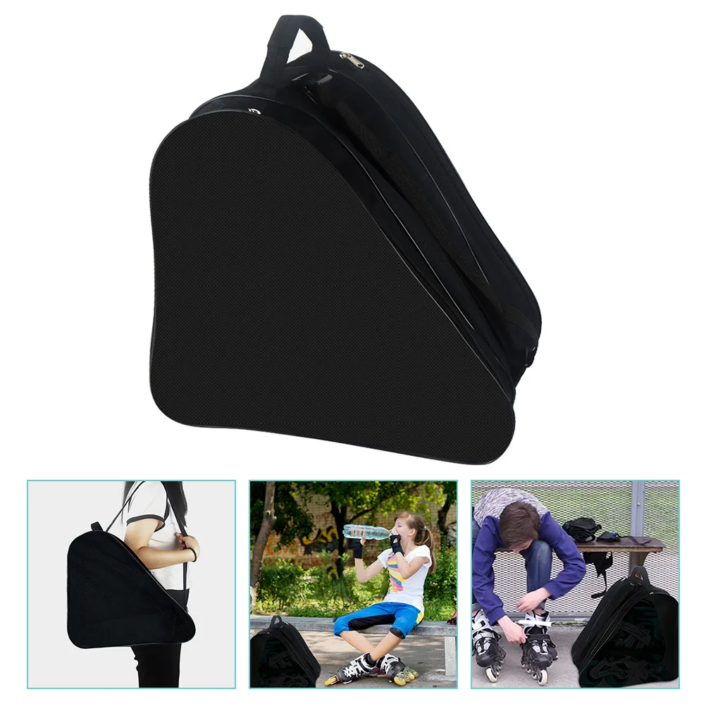 

Portable Backpack Roller Skating Bag Skates Pouch Travel Shoes Container Stake Storage Case Packing Child