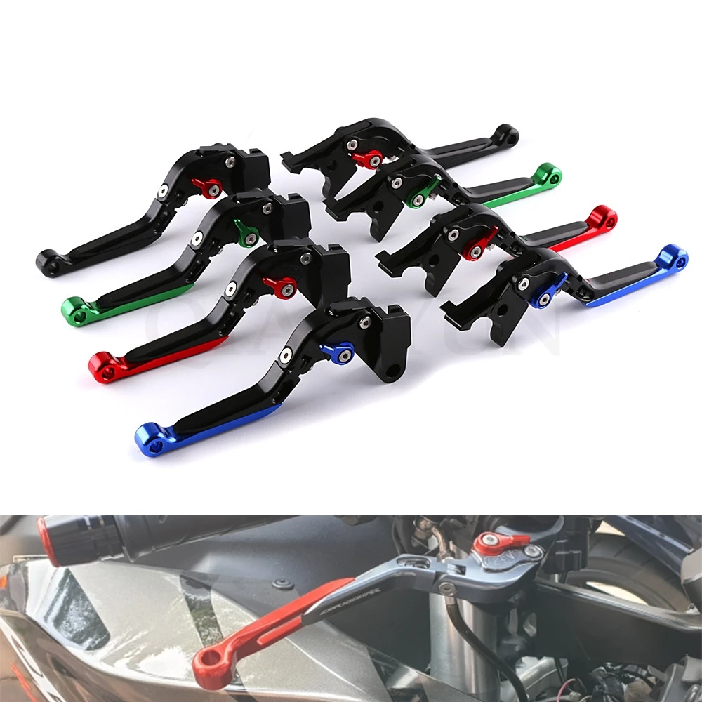 

for SUZUKI GSXR1000 2005-2006 GSXR600 GSXR750 2006-2010 Motorcycle Brake Clutch Levers cnc Adjustable Folding Brake Levers