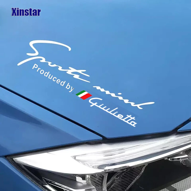 

Car Head Vinyl Stickers Decals For Alfa Romeo Giulietta Auto Accessories