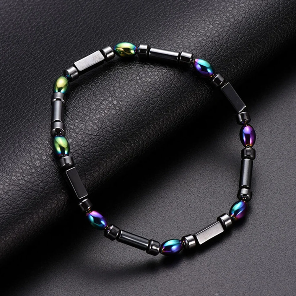 

Ankle Bracelet Women Bracelets Anklet Men Arthritis Beaded Anklets Health Pain Hematite Mens Stone Bangle Jewelry Magnet