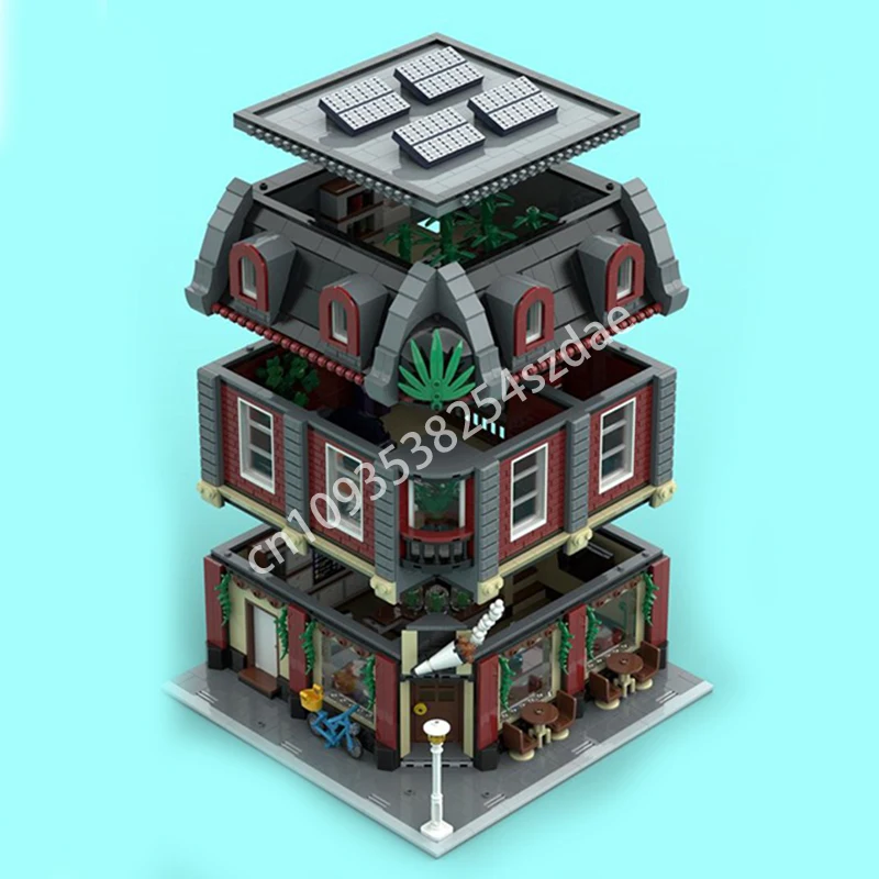 Конструктор Моc Амстердам Кофейня 3113 деталей