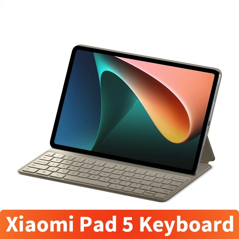 

Original Xiaomi Pad 5 Pro Tablet Keyboard Magnetic Case Xiaomi Mi Pad 5 Touchpad PU Leather Pogo Pin Connected Protective Case