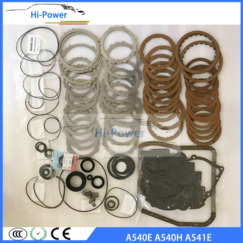 

A540E A540H A541E Automatic Transmission Clutch Master Rebuild Kit Friction Steel kit For LEXUS TOYOTA Discs Plates