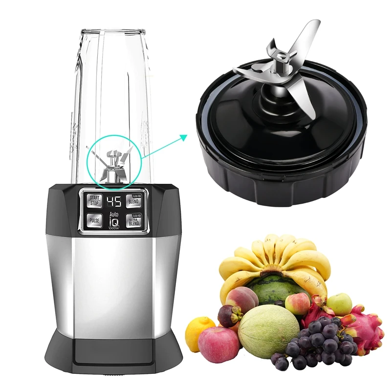 7 лезвий для извлечения плавников детали замены с резиновой шайбой Nutri Ninja Auto IQ BL486