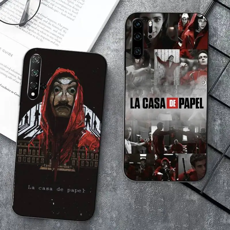 

Money Heist House Paper La Phone Case for Huawei Honor 10 i 8X C 5A 20 9 10 30 lite pro Voew 10 20 V30