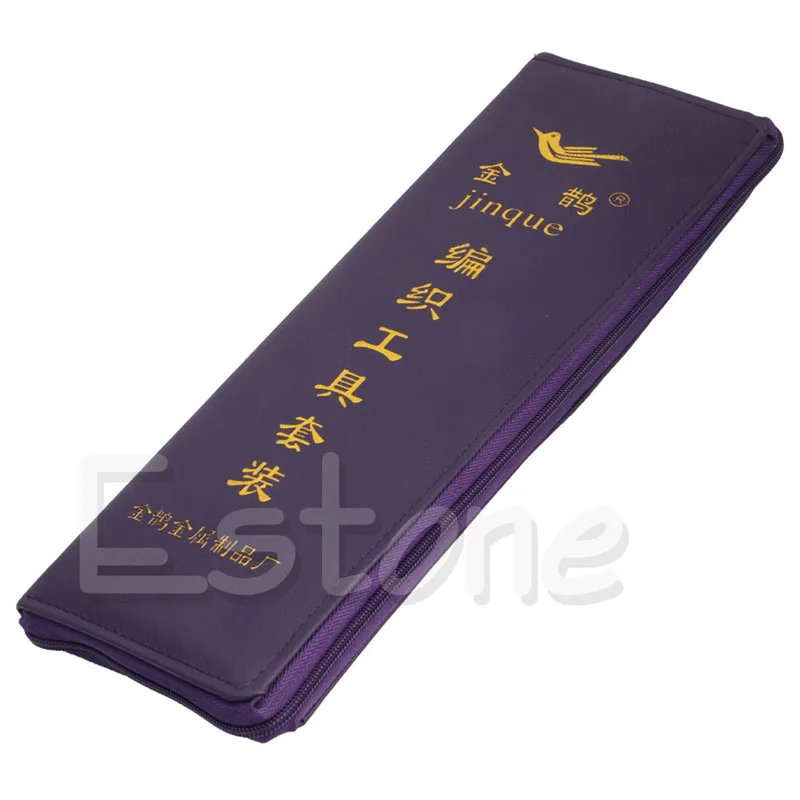 

Новинка 104 шт. круговые прямые вязальные спицы из нержавеющей стали крючок для плетения