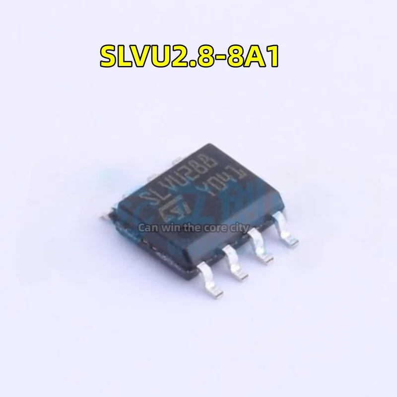 

10 pieces New original IC SLVU2.8-8A1 screen printing SLVU288 TVS protective tube chip spot can be directly patted