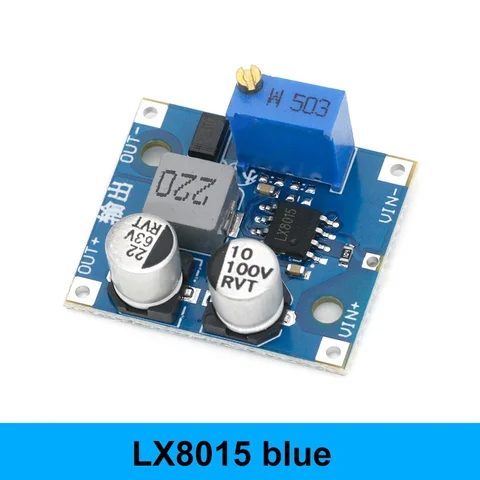 LX8015 Регулируемый понижающий модуль питания постоянного тока, вход от 5-80 В до 1-62 В, 1, 5 А, преобразователь мощности через XL7015 для схемы солнечной энергии