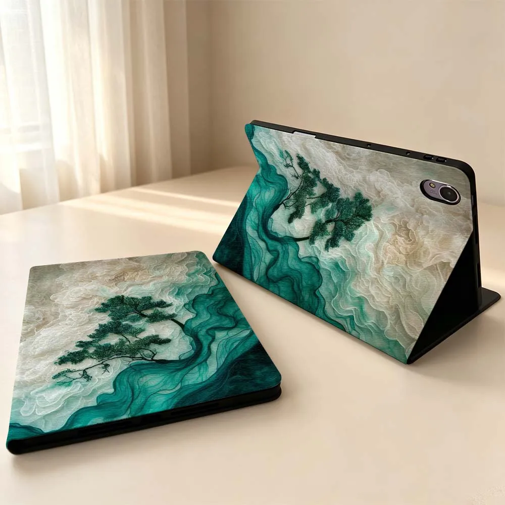 Фото Популярный чехол Blue Waterfall Mountain для планшетов Huawei MediaPad MatePad Honor Pro V6 9 V8 X9 12 X 13.3 SE 11 11.5 дюймов №3