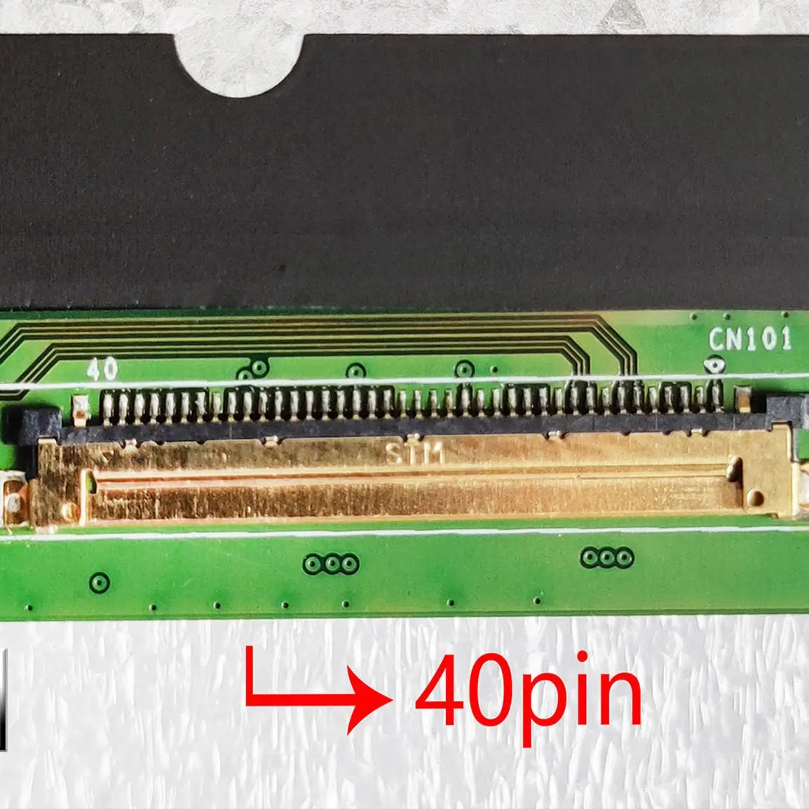 15,6 дюймовая тонкая, 40-контактная EDP стандартная модель FHD 2560*1600 совместима с ЖК-дисплеем, мониторами, экраном ноутбука, матричной панелью (art.: 3920bccecec3a) - 3920bccecec3a