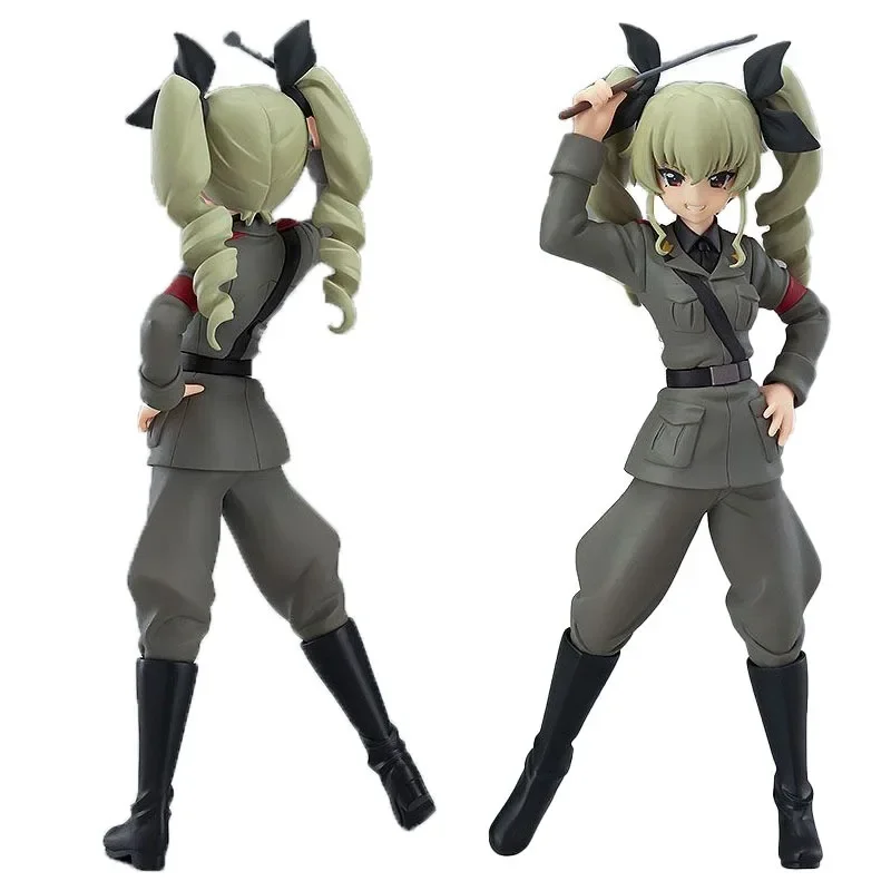Фигурка Figma 005 от фирмы Max Factory, фигурка Анчоуса, девушки и ганца, Женская солдатская аниме-фигурка, коллекционные экшн-игрушки