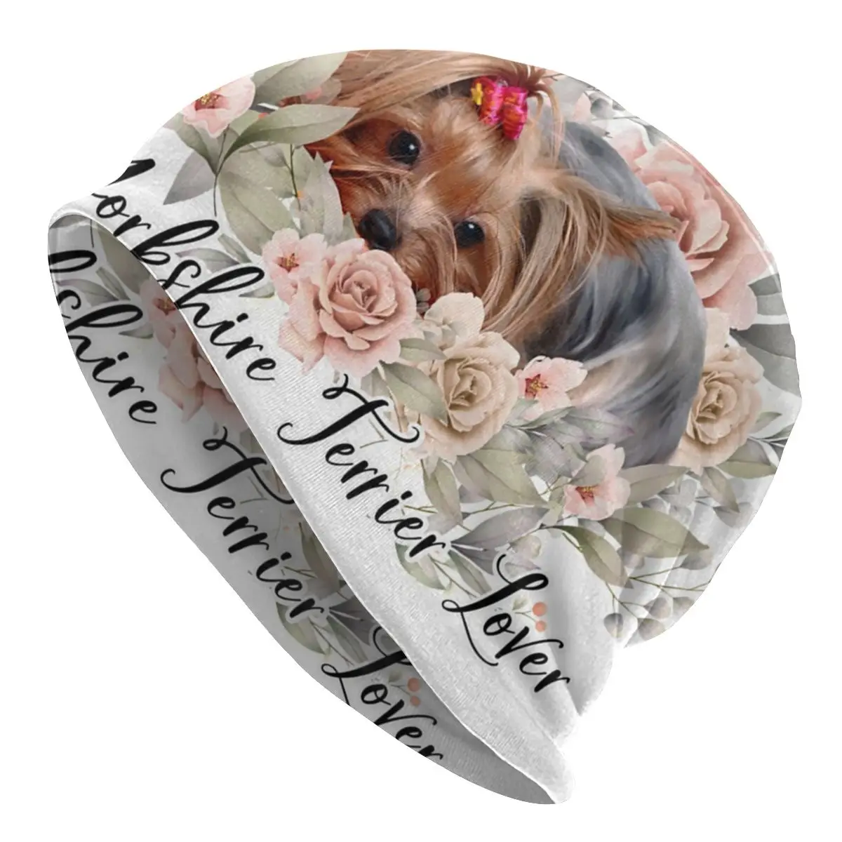 

Yorkshire Terrier Mom Yorkshire Terrier Dad Skullies Beanies Winter Warm Beanie Hat Yorkshire Terrier Lover Knitted Bonnet Cap