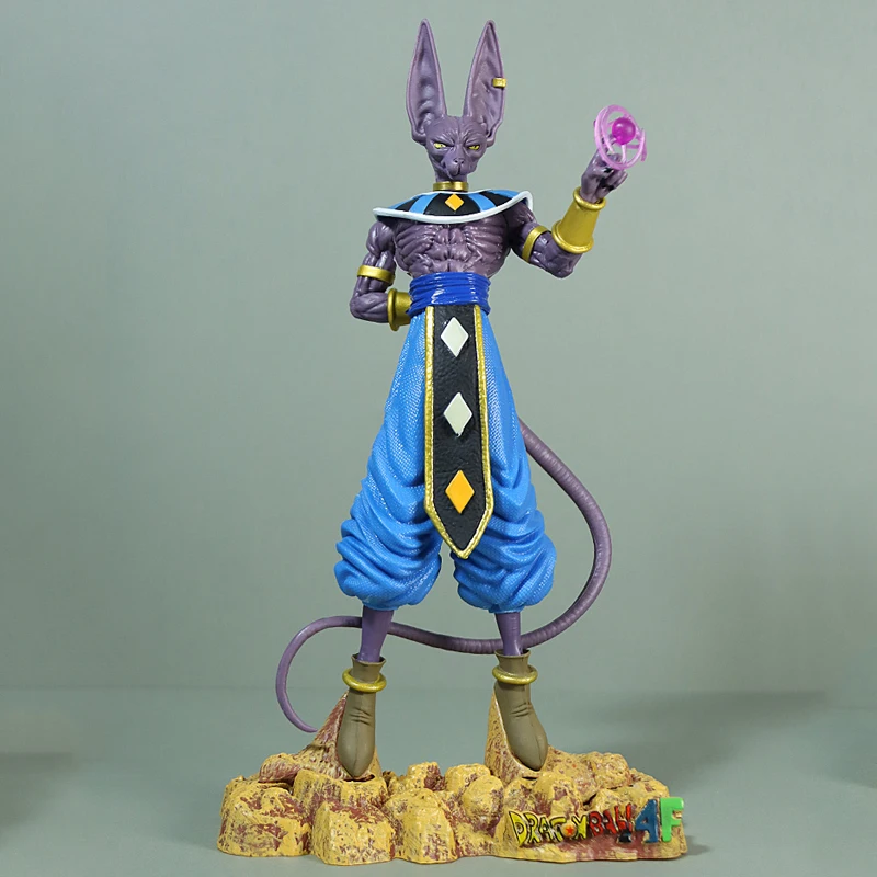 

Аниме Драконий жемчуг Z GK Beerus 30 см супер-Бог разрушения DBZ ПВХ экшн-фигурка Коллекционная модель куклы игрушки