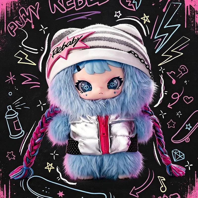 Rebaby 400% Серия Teenage Era: Фигурка-сюрприз в закрытой коробке, коллекционный брелок-подвеска, аниме-кукла, декоративная игрушка, подарок (art.: 3920da50fc114) - 3920da50fc114