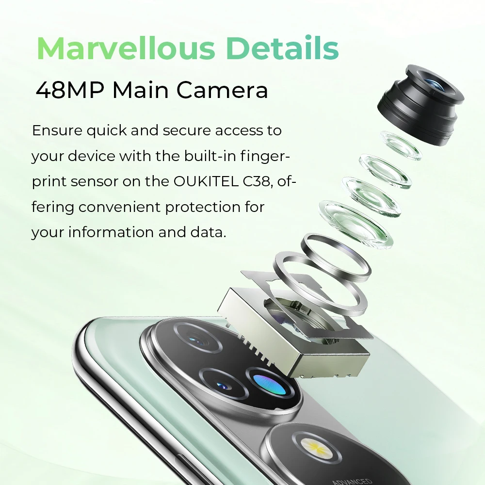 Смартфон Oukitel C38 6/256ГБ global